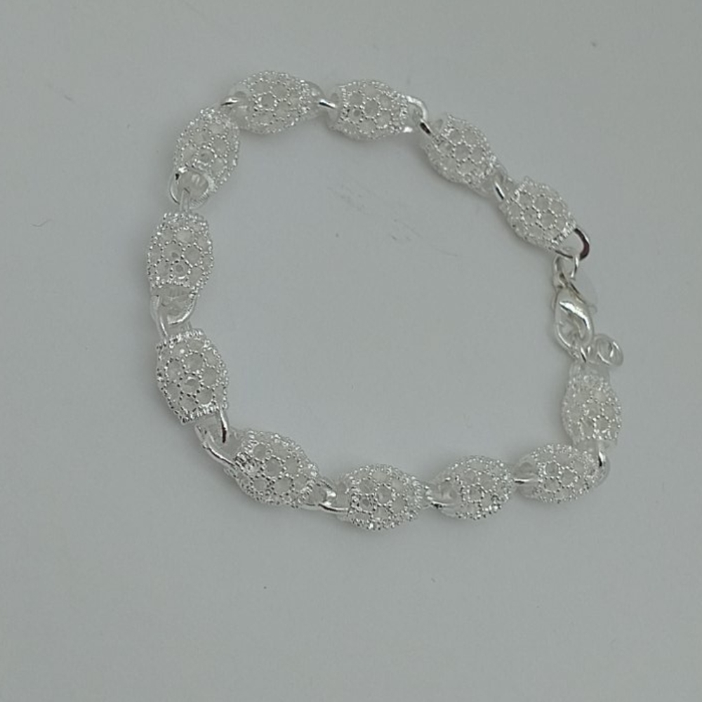 Sterling silver plated bracelet